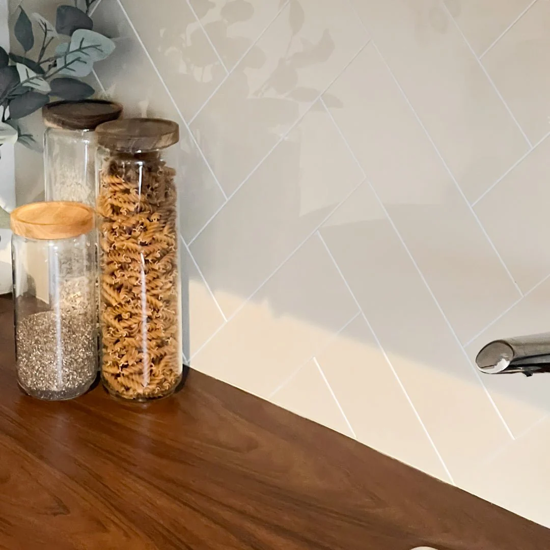 Vareprøve: Hailey beige selvklebende fliser - Image 7