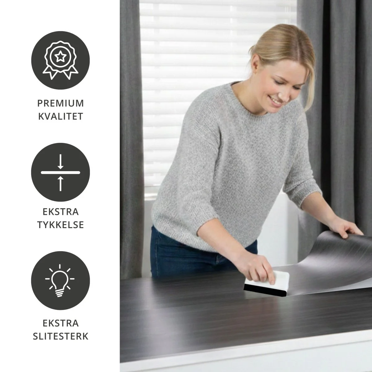 Premium Manchester blackwood kontaktplast - Image 9