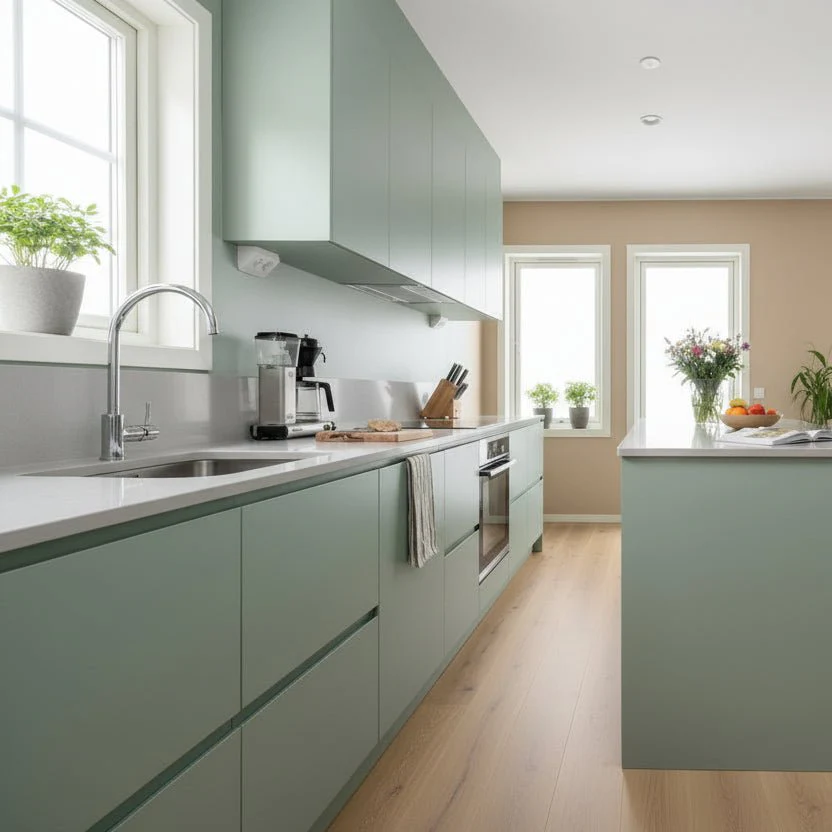 Premium mint green kontaktplast - Image 7