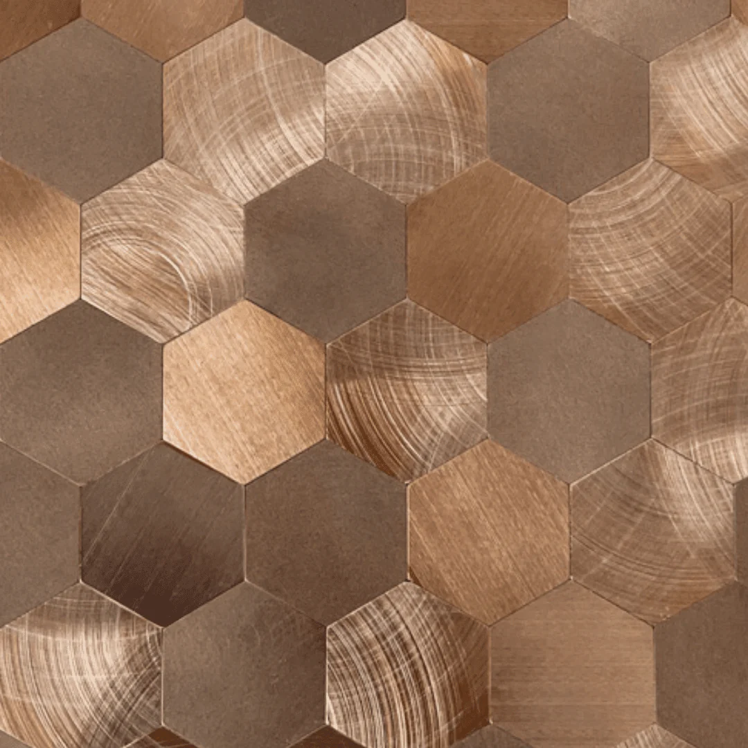 Vareprøve: Sofie hexagon selvklebende veggfliser - Image 2