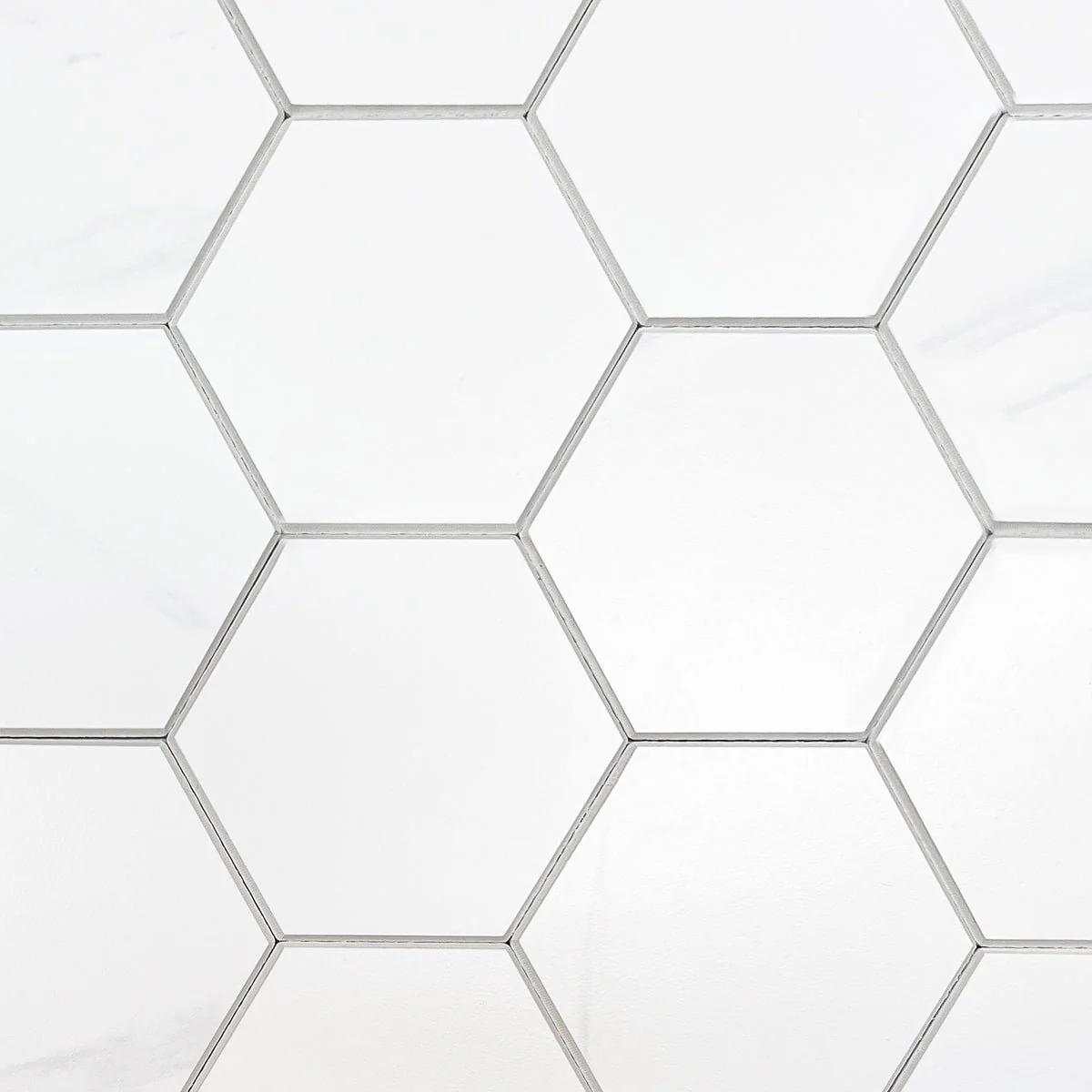 Vareprøve: Stein Hexagon marmor selvklebende veggfliser - Image 2