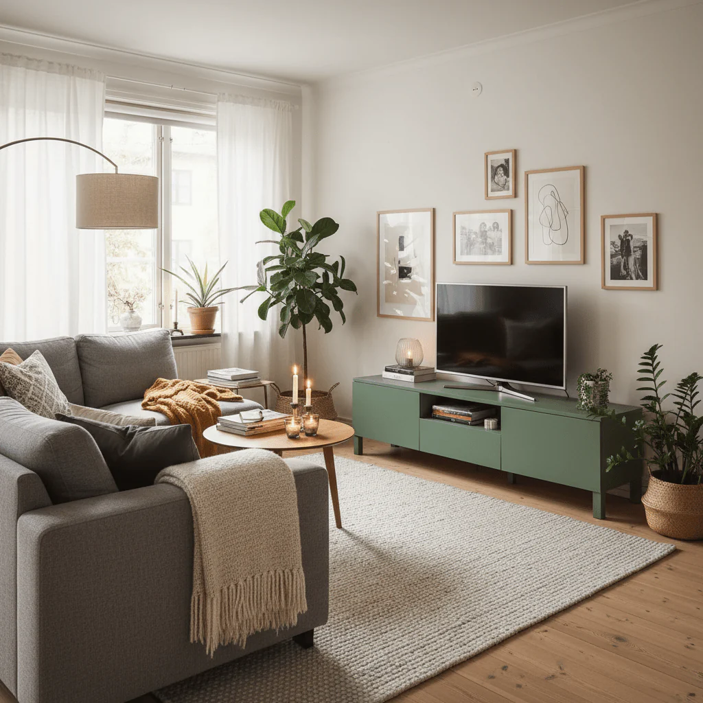 Vareprøve: Uni matt jade green kontaktplast - Image 5