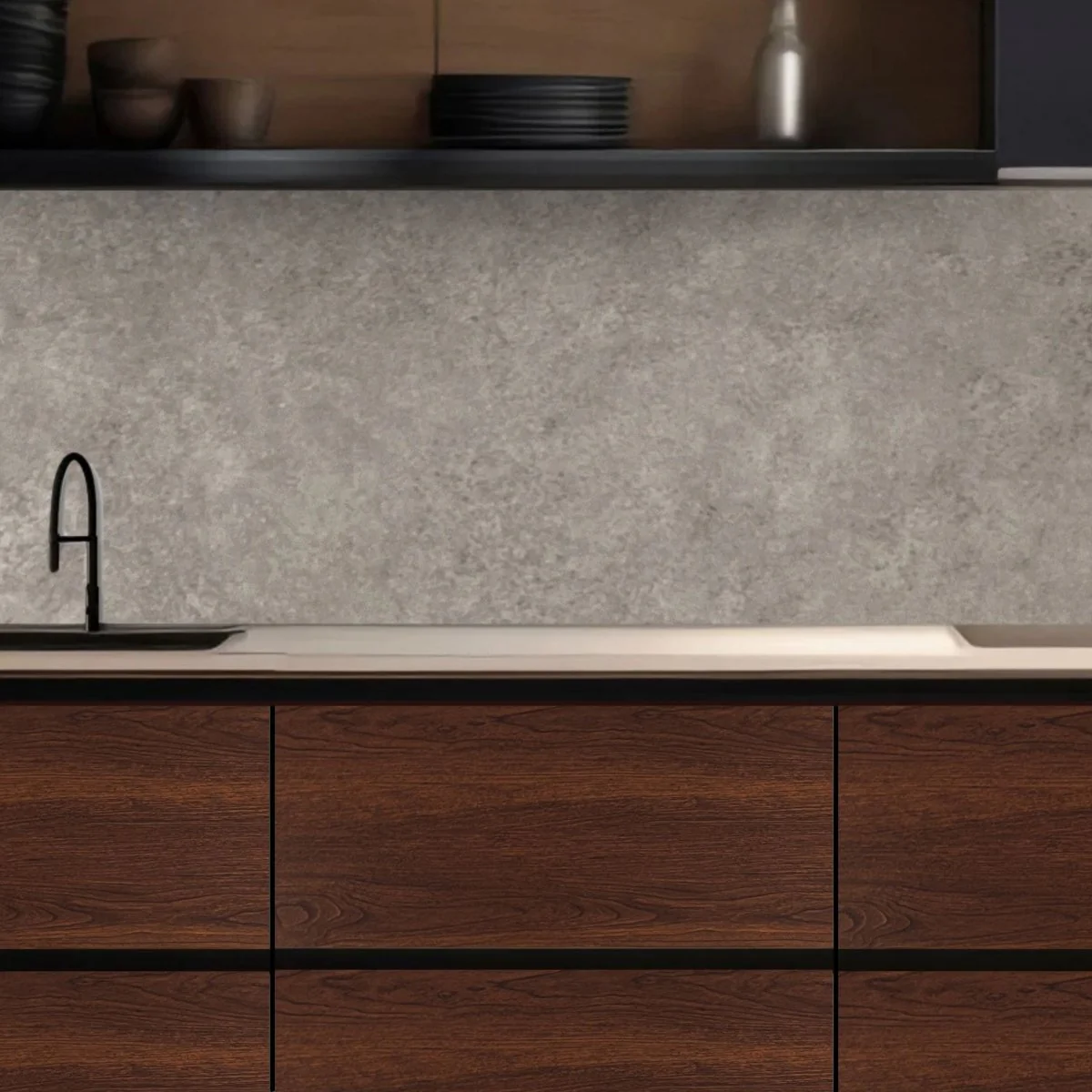 Warm walnut kontaktplast - Image 2