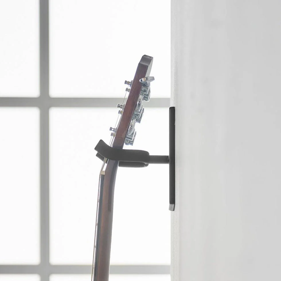 Vegghengt gitarholder sort - Image 3
