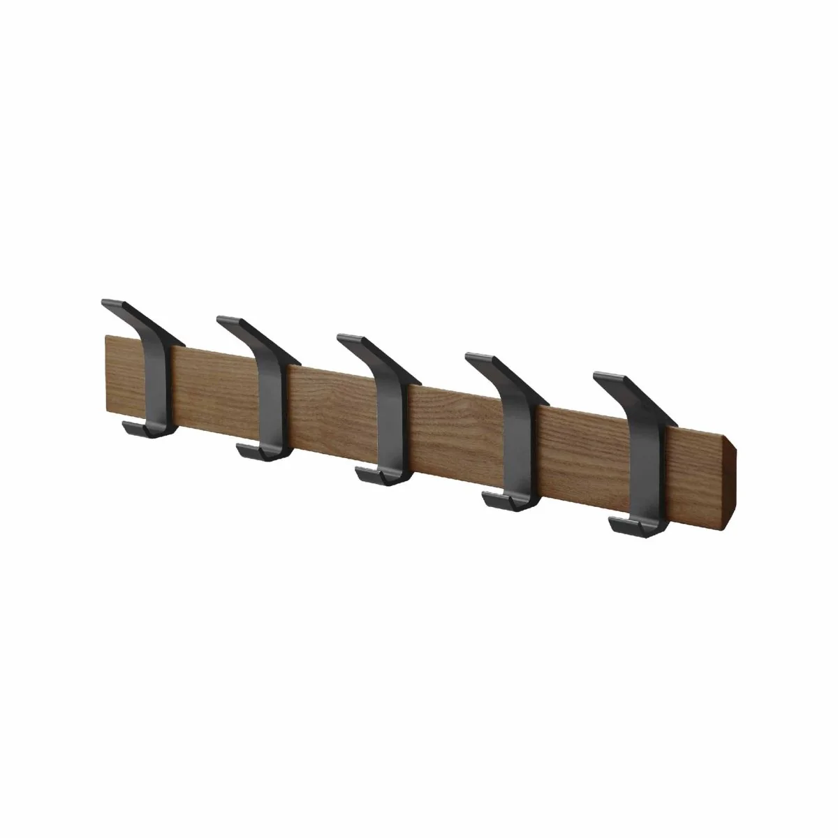Veggmontert knaggrekke brun 50 x 10 cm - Image 8