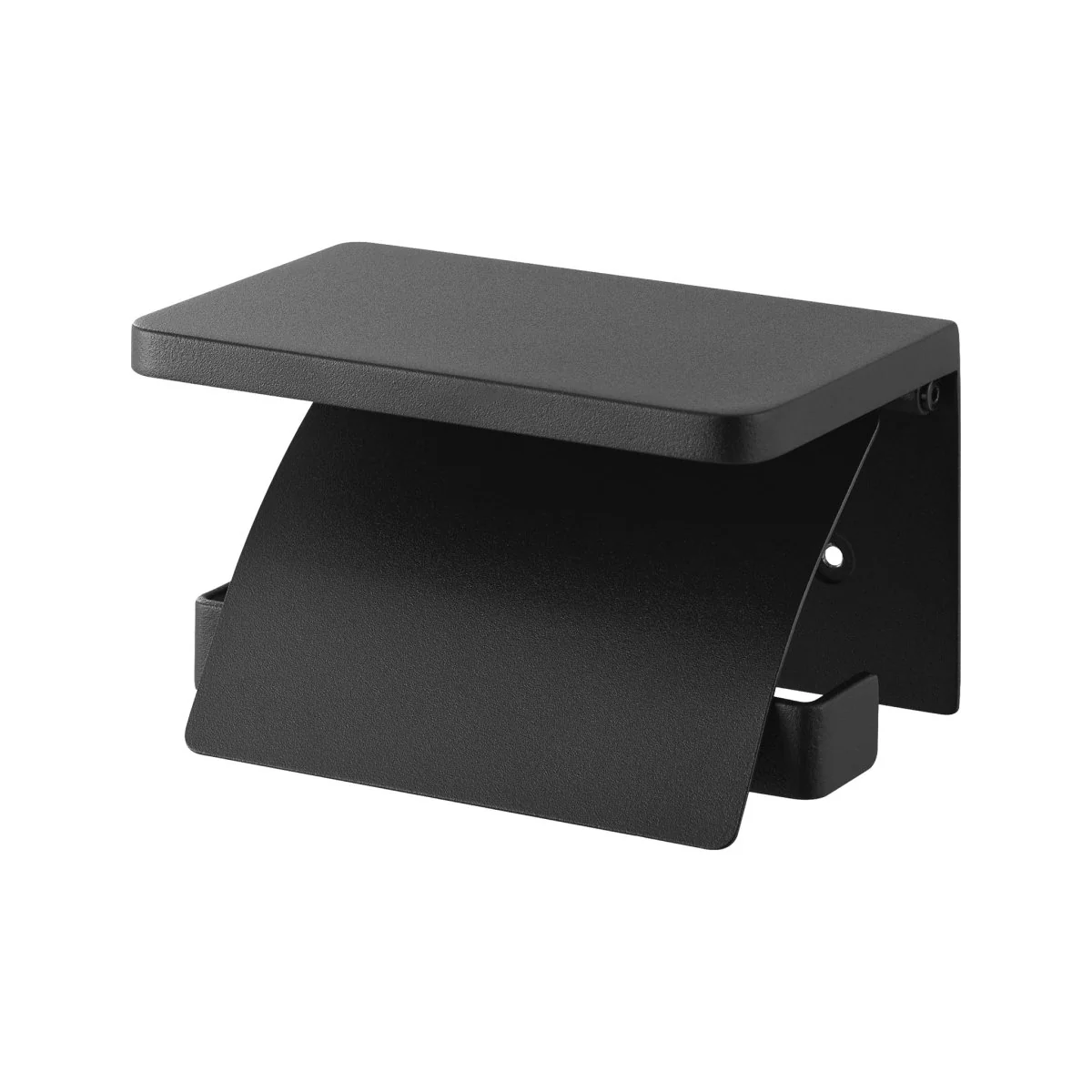 Veggmontert toalettpapirholder sort - Image 5