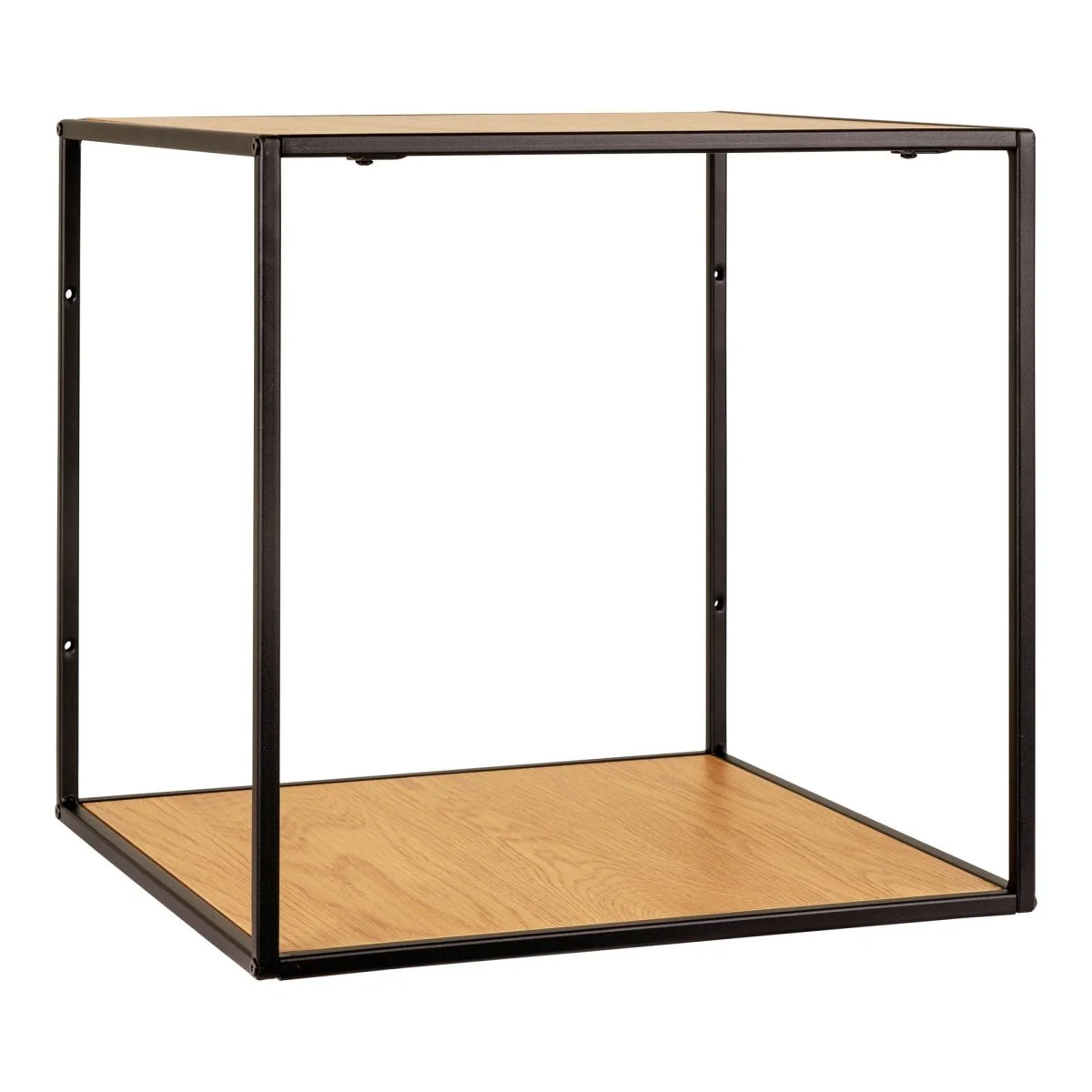 Vita vegghylle eikelook sort ramme 36 x 36 cm - Image 3