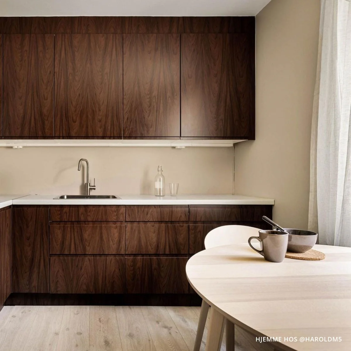 Walnut Deep kontaktplast - Image 3